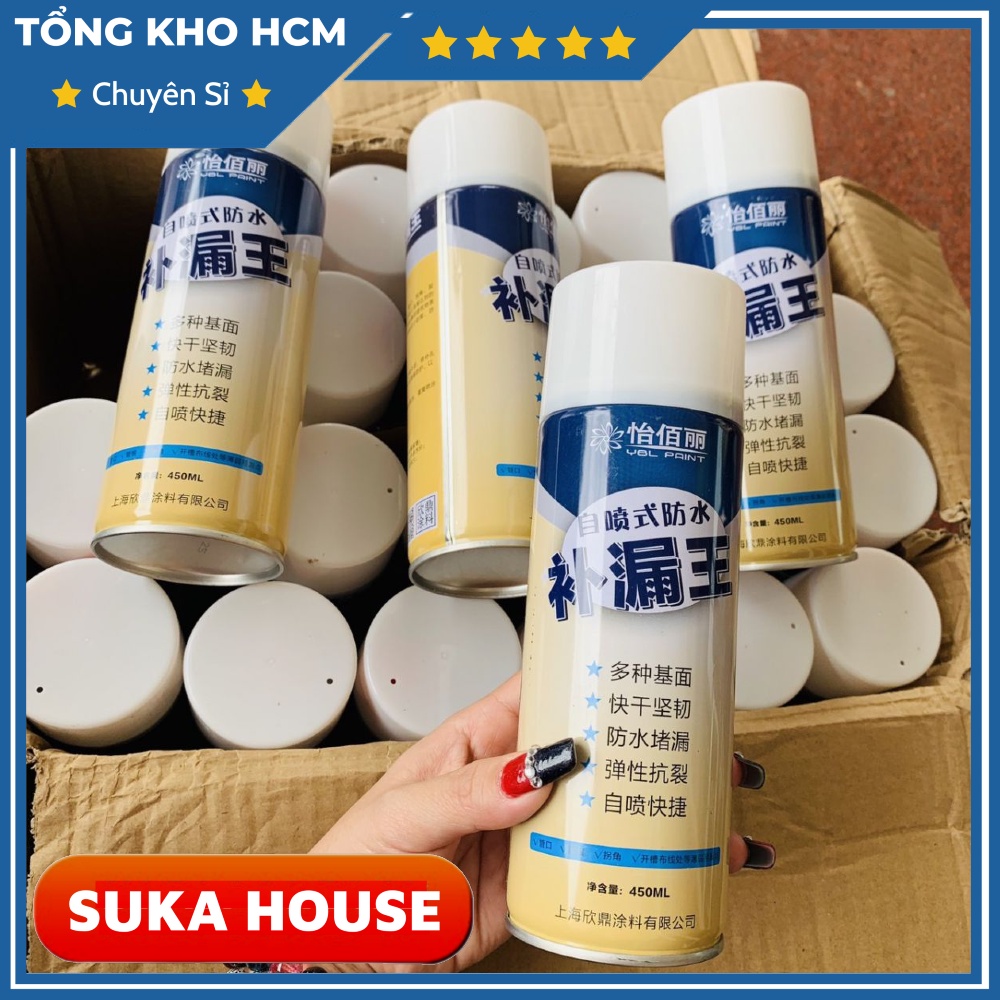 Chai Dung Dịch Xịt Chống Dột - Chống Thấm Nước SUKAHOUSE ZA05