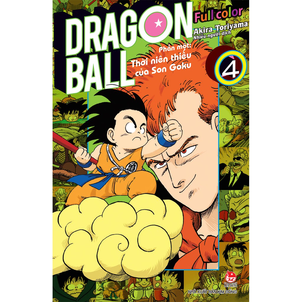 Truyện - Dragon Ball Full Color - Phần Một - Tập 4 - Nxb Kim Đồng