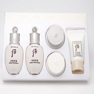 Bộ Trắng Da Giảm Nám Whoo Radiant White Special Gift Set 5pcs