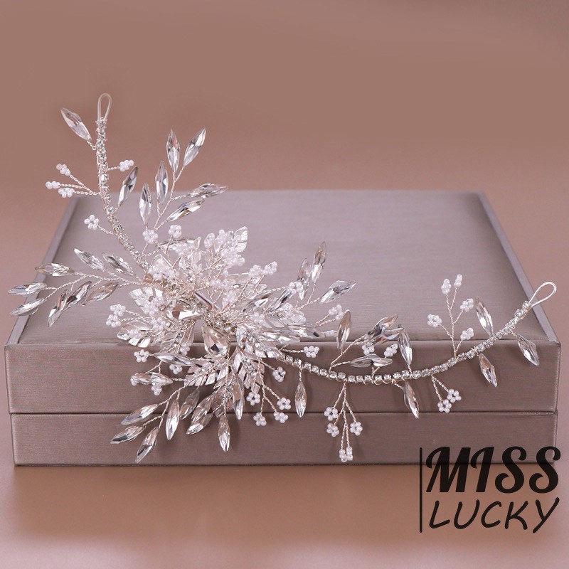 Cài tóc hình chiếc lá thời trang thanh tú cho nữ