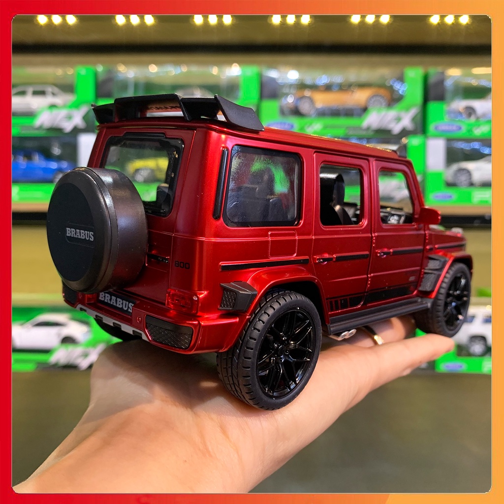 Xe mô hình Mercedes Benz G800 Brabus tỉ lệ 1:22 hãng Double Horses