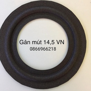 gân loa bass 14,5 đường kính 14 cm mút.