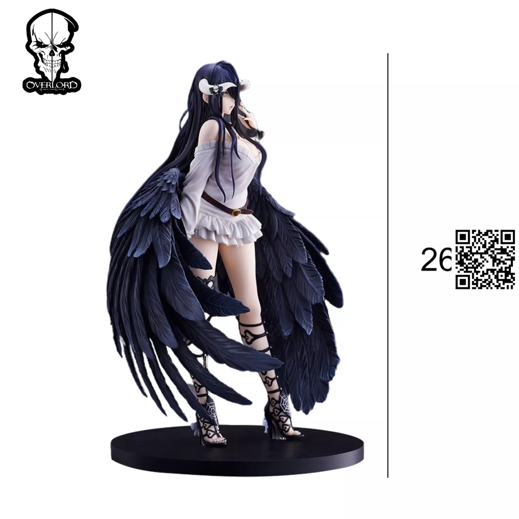 1710 Mô hình nhân vật quản gia nữ Albedo cho Ainz Ooal Gown Anime Overlord
