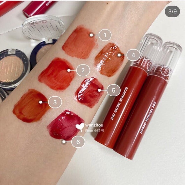Son tint bóng Romand Glasting Water Tint Chính Hãng  - BONBONCOSMETIC
