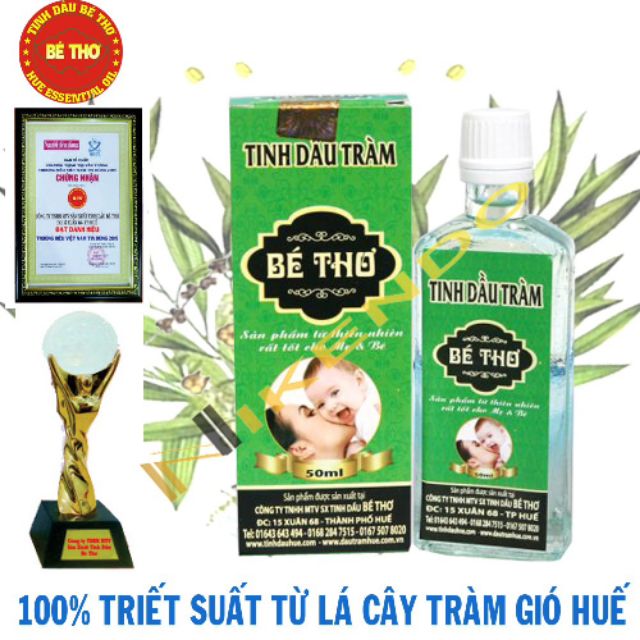 Combo 3 lọ tinh dầu tràm