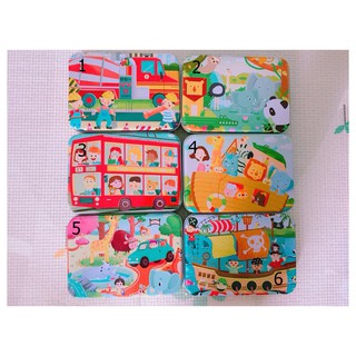 Ghép hình puzzle freeship Ghép hình puzzle 120 miếng - Phát triển tư duy