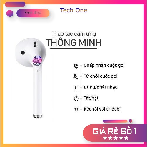 Tai Nghe Bluetooth i12 - Tai Nghe Không Dây i12 TWS Dùng Cho IOS Android Phiên Bản Mới Nhất 2021 | BigBuy360 - bigbuy360.vn