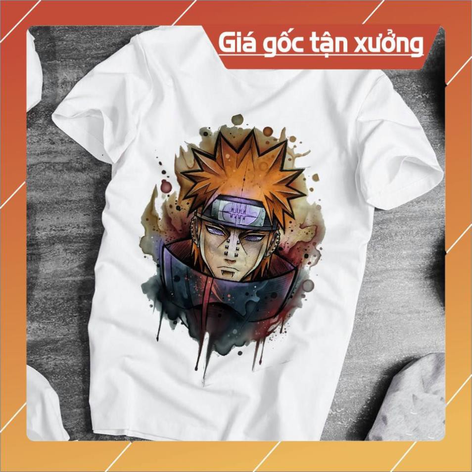 XẢ HÀNG- Áo Thun In Pain Nagato - Áo Thun Naruto