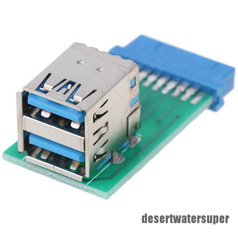 Đầu Chuyển Đổi 19 Pin Sang 2 Cổng Usb 3.0 Type A