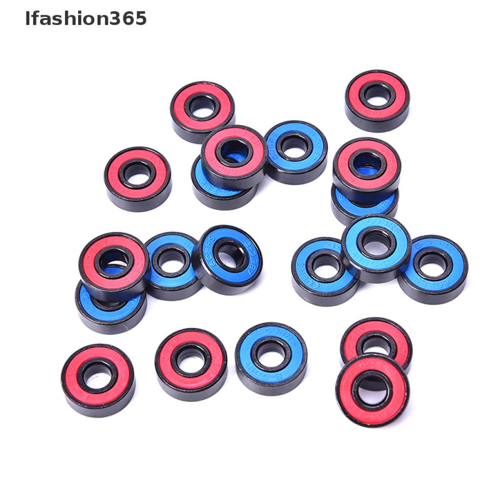 Set 10 vòng bi thép p 608 2RS 608RS 608-2RS Ifashion365 đa dụng chất lượng cao