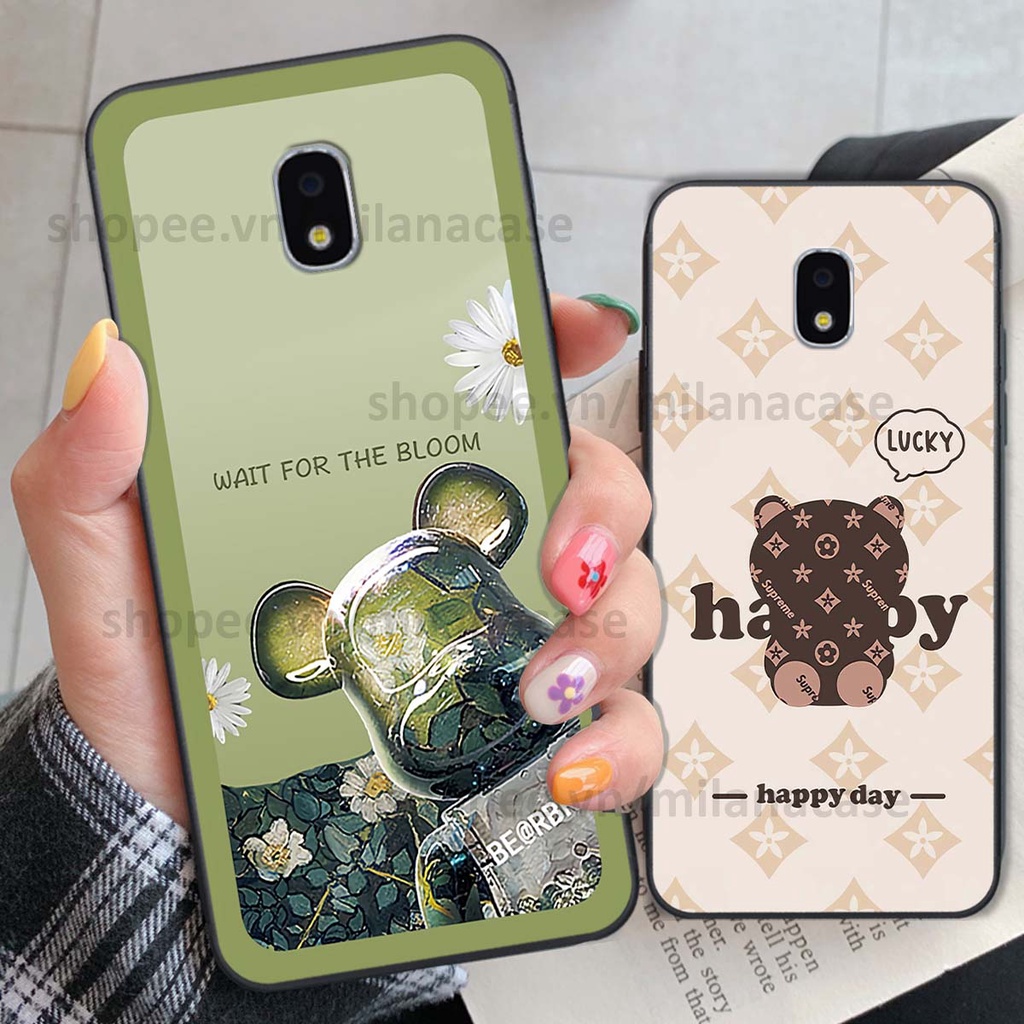 Ốp Samsung J7 Pro gấu be@rBrick gấu Teddy Kaws siêu đẹp, phong cách, cá tính