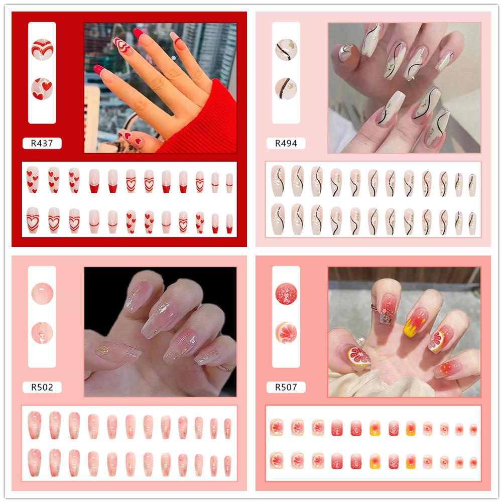 Móng Tay Giả Phong Cách Âu Mỹ Thời Trang