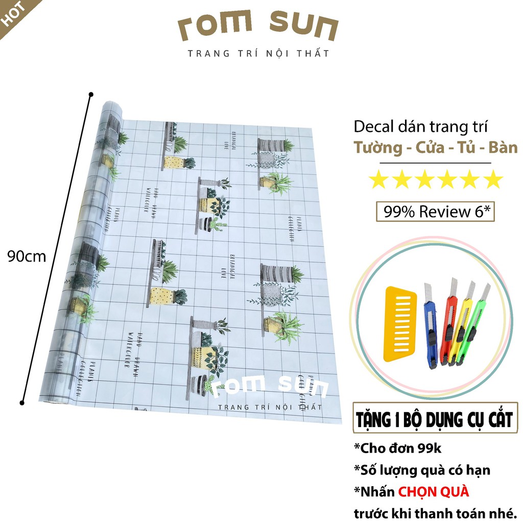 [Mã LIFEHLDEC giảm đơn ] Khổ 90cm | Decal dán cửa kính mờ kẻ ô, giấy dán kính cửa sổ văn phòng, phòng ngủ sẵn keo