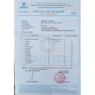 TINH DẦU TRÀM NGUYÊN CHẤT - LÊ QUẾ