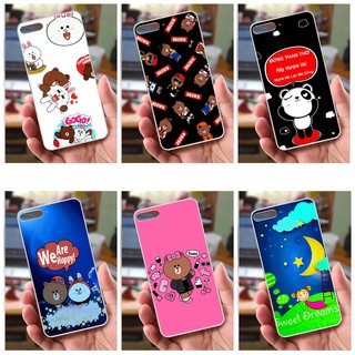 Ốp lưng Huawei Y7 Pro (2018) (dẻo viền trắng trong) - Hình Cartoon