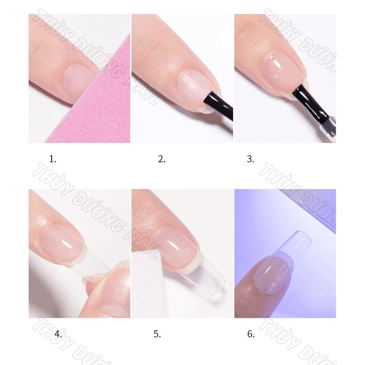 Gel đa năng tạo hình, đính đá, dán móng chuyên dùng làm nail 15ml