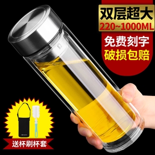 Ly thủy tinh hai lớp cao cấp tiện lợi cho văn phòng