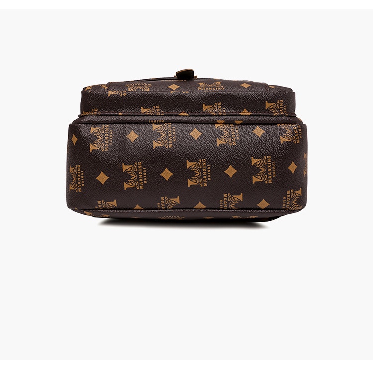 Balo da CHUWANGLIN in chữ thời trang vintage