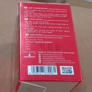 Siro Yến sào ăn ngủ ngon - Sản phẩm dành cho trẻ biếng ăn