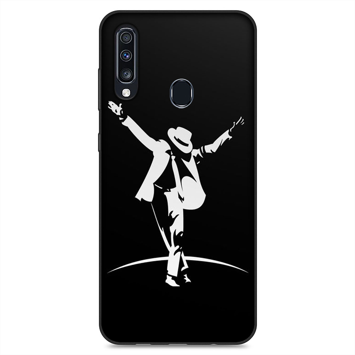 Samsung Galaxy A9 A8 A7 A6 Plus J8 2018 + A21S A70 M20 A6+ A8+ 6Plus Phone Case Soft Silicone Casing Michael Jackson