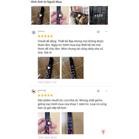 (Sẵn) Mascara chuốt tóc con nội địa Trung thần thánh, giữ nếp tóc, làm gọn tóc con trong 15s