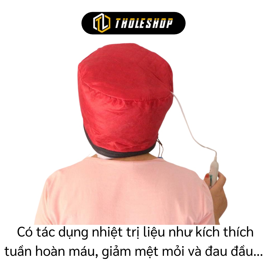 Mũ Hấp Tóc - Mũ Ủ Tóc Cá Nhân Có Dây Khóa Kéo Điều Chỉnh Độ Rộng 6065