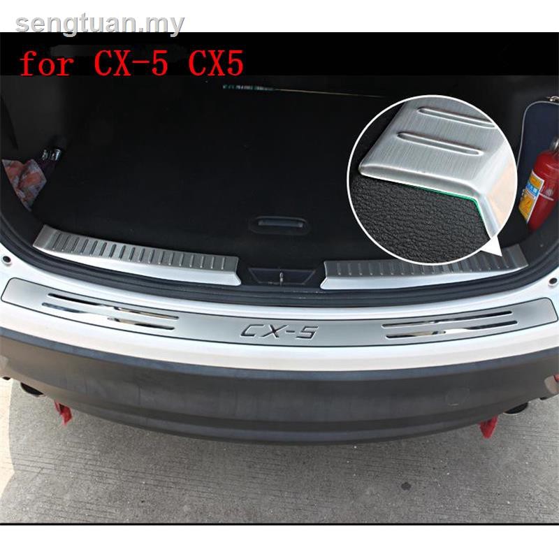 Viền Inox Bảo Vệ Cản Sau Xe Hơi Mazda Cx-5 Cx5 2012-2016 Chất Lượng Cao