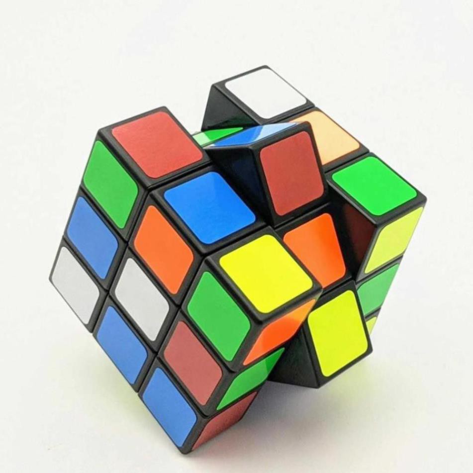 [Khai trương giảm giá] RUBIK 3x3 viền đen - Rubic 3 Tầng Stickerless - Xếp hình rubik 3x3