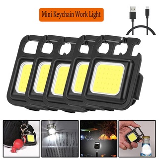 Đèn COB Mini Có Móc Khóa Nam Châm Đa Năng Có Thể Sạc Lại