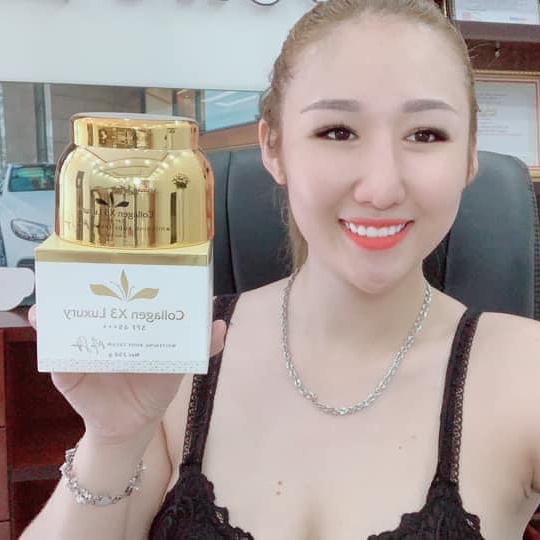 Combo kem Face Collagen X3 và body Collagen X3 Luxury công ty Đông Anh