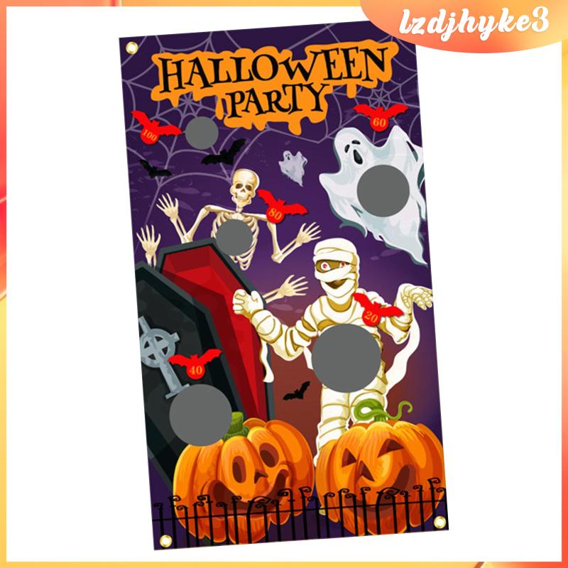 [lzdjhyke3] Túi Phông Nền Trò Chơi Toss Halloween