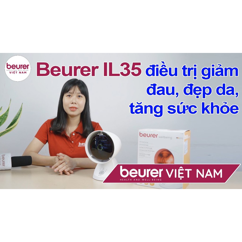 ĐÈN HỒNG NGOẠI TRỊ LIỆU 150W CÓ HẸN GIỜ BEURER IL35