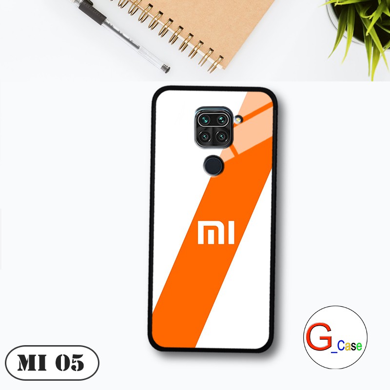 [Mã ELORDER5 giảm 10k đơn 20k] Ốp lưng Xiaomi Redmi Note 5A Prime - lưng kính in logo hãng điện thoại