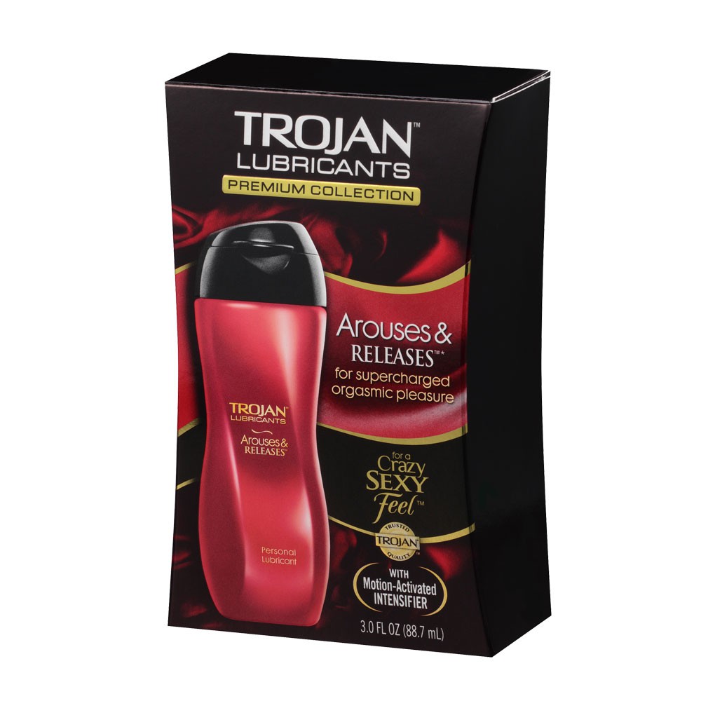 Gel bôi trơn cao cấp khơi dậy cực khoái Trojan Arouses And Releases 88.7ml