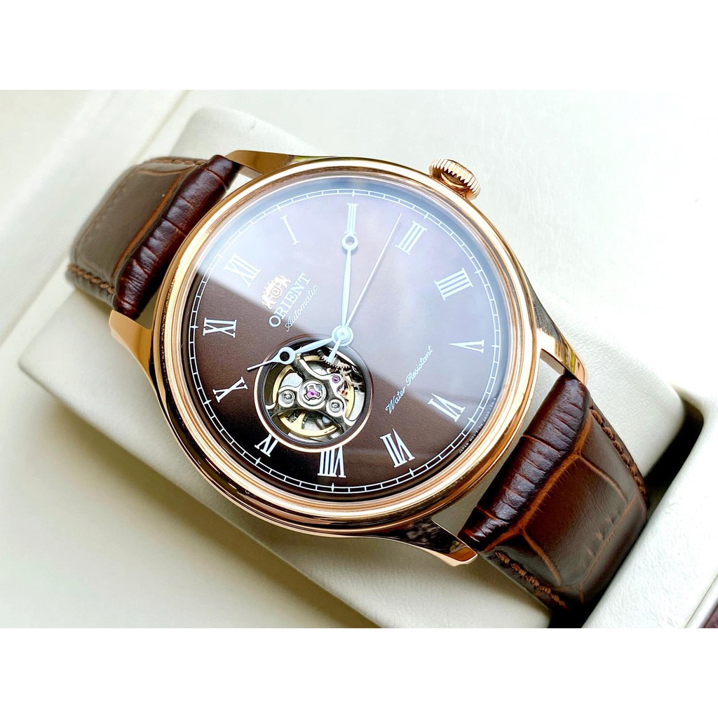 Đồng hồ nam Orient Caballero FAG0001T0 - Mặt nâu lịch lãm quý phái