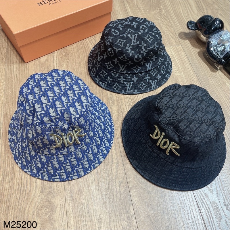 Mũ Tai Bèo DIO Thêu Hoạ Tiết Cực Xịn - Mũ Tai Bèo LV Thêu Hoạ Tiết Xịn Xò