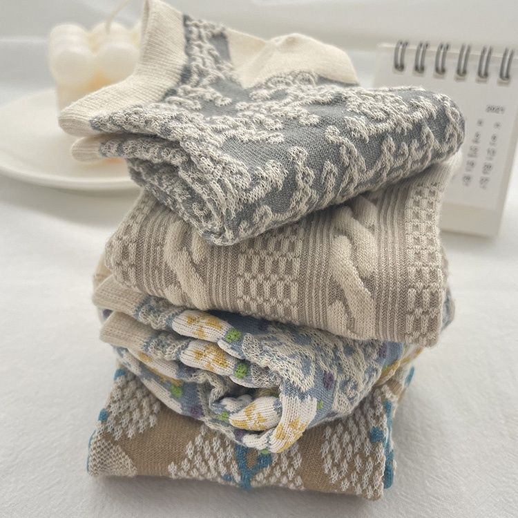 Vớ Cotton Cổ Thuyền Mỏng Nhẹ Tàng Hình Phong Cách Hàn Quốc Thời Trang Xuân Hè Cho Nữ