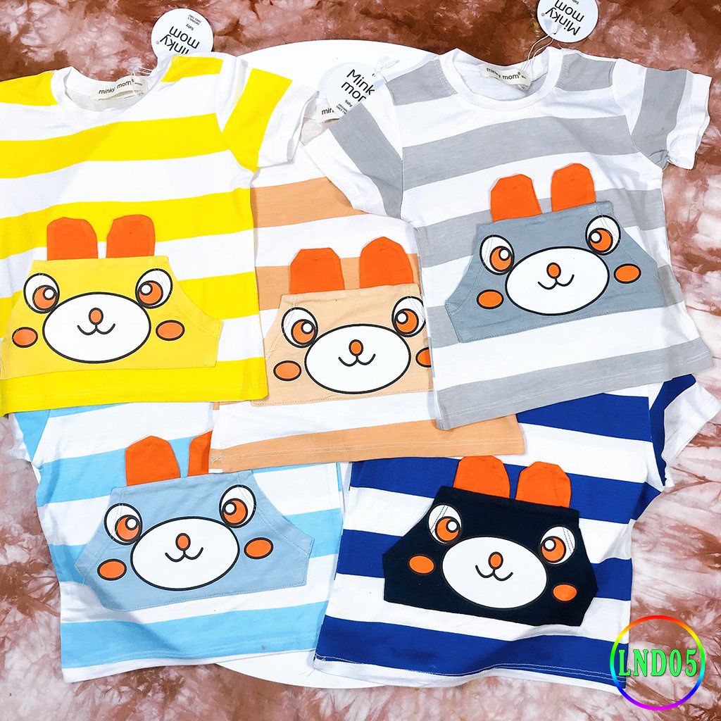 [LND05] Bộ Áo Cộc, Quần Dài Thun Lạnh MINKY MOM CÓ SIZE ĐẠI May Túi Mềm Mịn, Dễ Chịu, Thoáng Mát, Thấm Hút Mồ Hôi Cho Bé