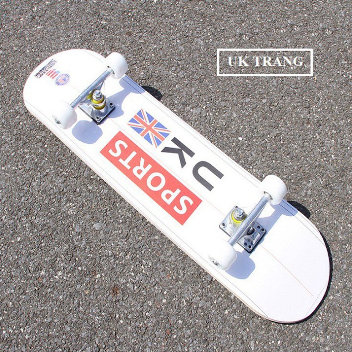 AS1 QZ Ván trượt skateboard thể thao chất liệu gỗ phong ép cao cấp 7 lớp mặt nhám 13 AS1