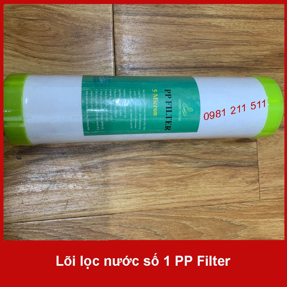 Lõi lọc nước số 1 PP Filter 5M dùng cho máy lọc RO