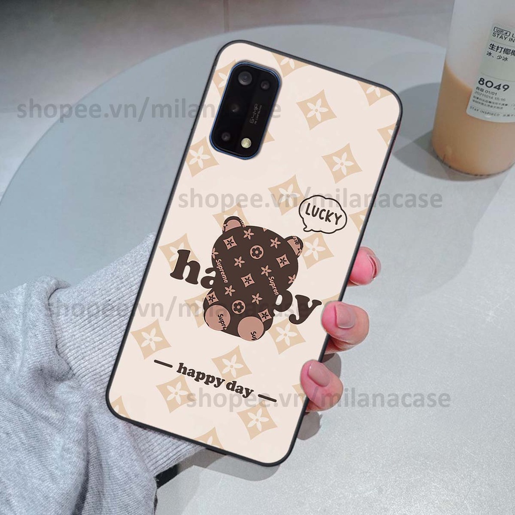 Ốp Realme 7 / 7 Pro gấu be@rBrick gấu Teddy Kaws siêu đẹp, phong cách, cá tính