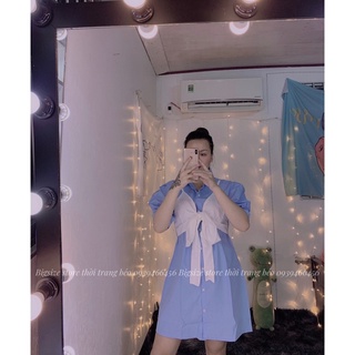 ĐẦM SƠMI CỘT NƠ [ BIGSIZE 60-90KG ]