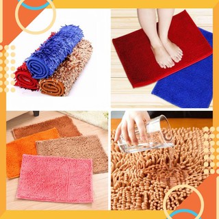 Thảm chùi chân san hô siêu thấm hút kích thước 32x47cm