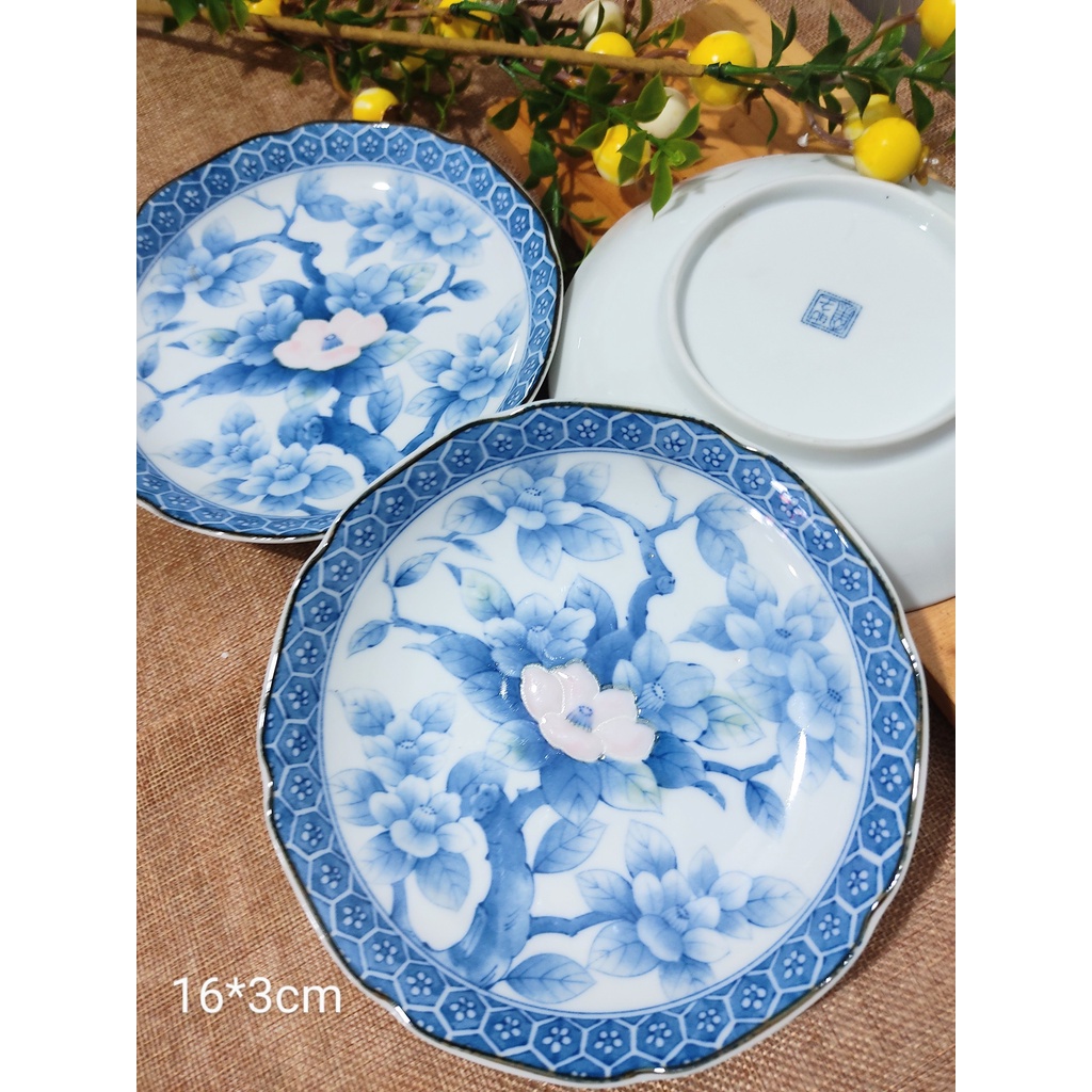 Đĩa Ăn Gốm Sứ Nhật Bản -Nhiều Size - Nhiều Mẫu