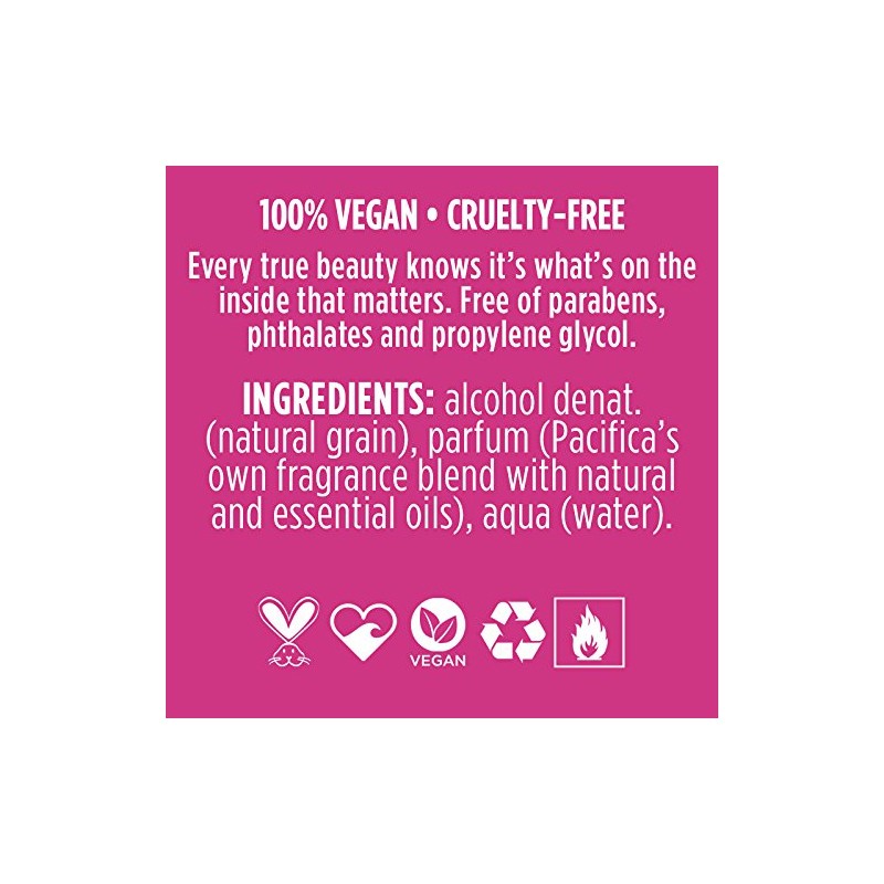 Nước hoa thiên nhiên dạng lăn 100%vegan PACIFICA Roll-on perfume
