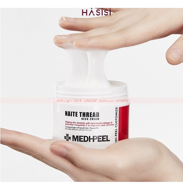 Kem Dưỡng Chống Lão Hóa Da Vùng Cổ MEDI-PEEL - Premium Naite Thread Neck Cream 100ml