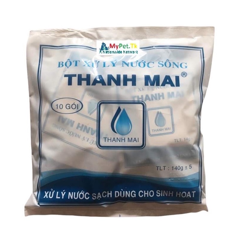 Bột Xử Lý Nước Sông Thanh Mai 140G