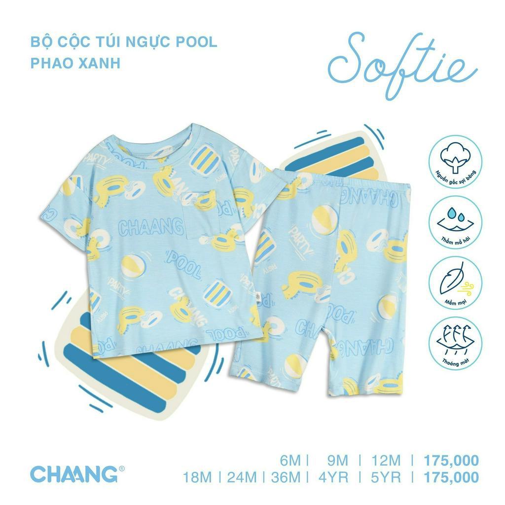 Bộ Cộc Túi Ngực Pool Cho Bé CHAANG SS23D4
