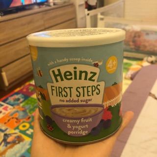 Bột heinz vị cháo kem sữa chua hoa quả