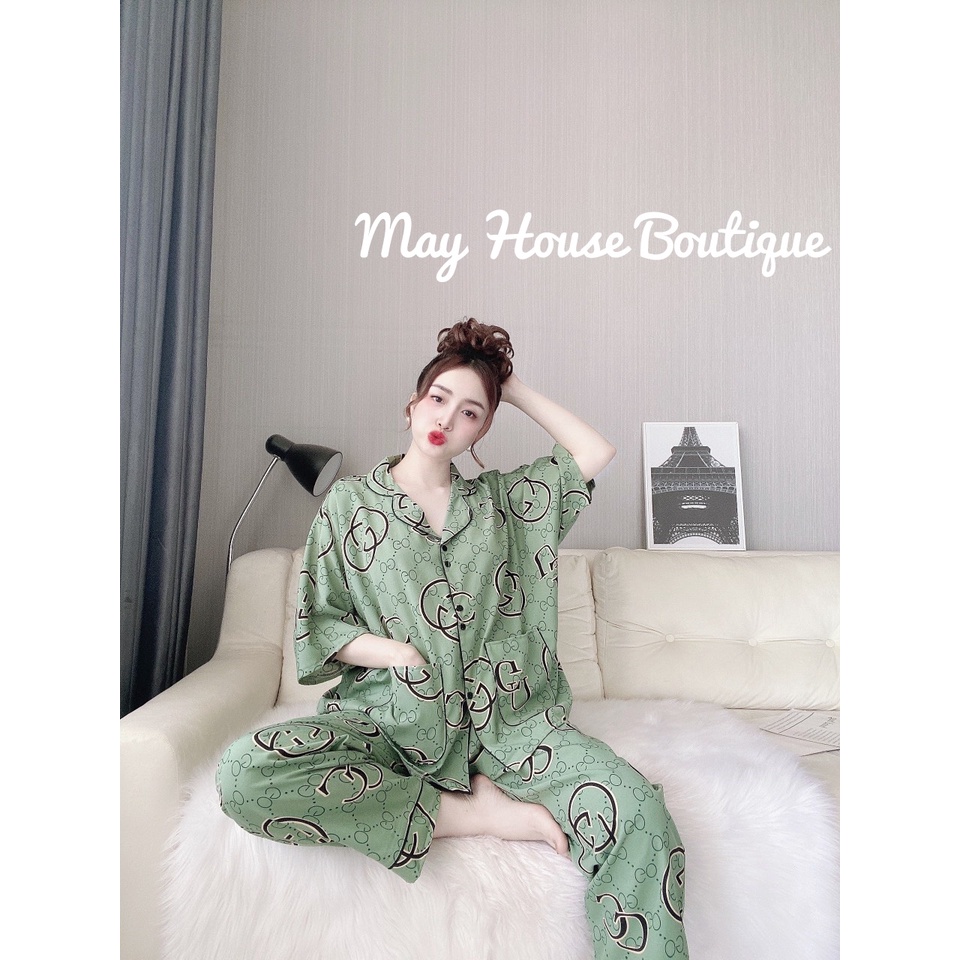 [BIGSIZE 40-100kg] Đồ Bộ Dài Cánh Dơi Lụa Nhật Cao Cấp Mặc Nhà Cho Nàng Múp | BigBuy360 - bigbuy360.vn